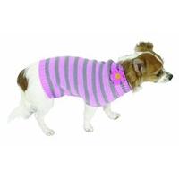 Doggy Things Stripe Flower Jumper