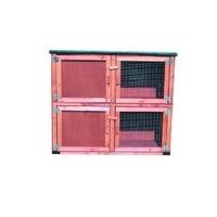 Double Guinea Pig Hutch Plywood 24\