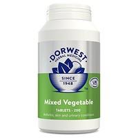 Dorwest Herbs Mixed Vegetable Tablets for Dogs and Cats 200 Tablets