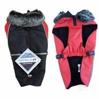 Dog Gone Smart Aspen Coat Black/Red 12\