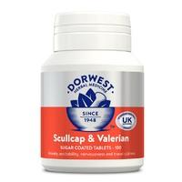 dorwest scullcap valerian for pets 100 tablets
