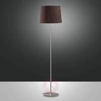 Dorotea Designer Floor Lamp Prestigious Brown