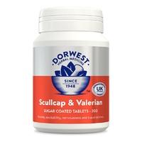 Dorwest Scullcap & Valerian for Pets - 200 tablets