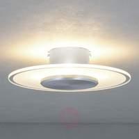 dora glass ceiling light partly satinised shade