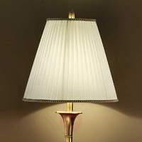 Donata Floor Lamp Stylish with Pleated Shade