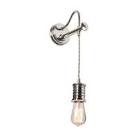 DOUILLE1 PN Douille 1 Light Wall Light With Cord In Polished Nickel (Fitting Only)