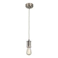 DOUILLE/P PN Douille Lamp Holder Ceiling Pendant In Polished Nickel (Fitting Only)