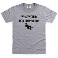 Don Draper Kid\'s T Shirt