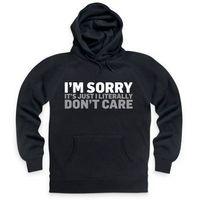 Don\'t Care Hoodie