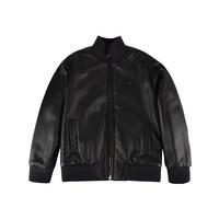 DOLCE AND GABBANA Junior Boys Leather Bomber Jacket