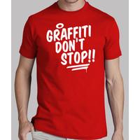 dont stop graffiti white