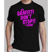 dont stop graffiti pink