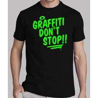 dont stop graffiti green