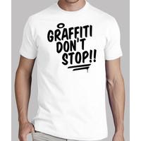 dont stop graffiti black