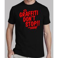 dont stop graffiti red