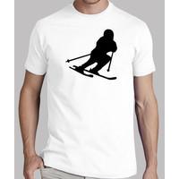 Downhill skiing