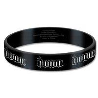 Down Logo Gummy Wristband