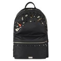 DOLCE AND GABBANA Nylon Musical Studded Backpack