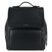 DOLCE AND GABBANA Leather Flap Backpack