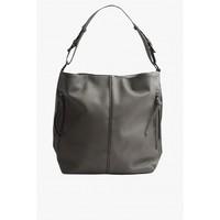 DOUBLE ZIPPER HOBO BAG