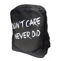 Don't Care Never Did Backpack