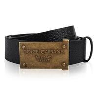 DOLCE AND GABBANA Plate Buckle Belt