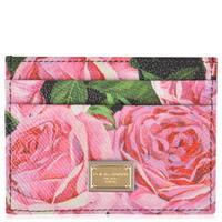 DOLCE AND GABBANA Rose Card Holder