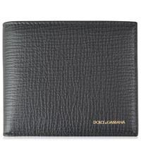 dolce and gabbana logo billfold wallet