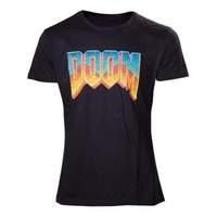 doom mens classic vintage logo t shirt extra large black