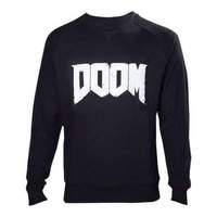 Doom Men\'s Logo Sweater Medium Black (sw240002doo-m)