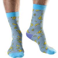 Doris & Dude Mens Bananas Bamboo Socks - Size 7-11
