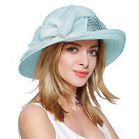 Dome wide-brim organza three-dimensional flowers gauze to restore ancient ways ms spring/summer sunshade cap