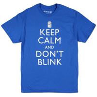 doctor who keep calm and dont blink