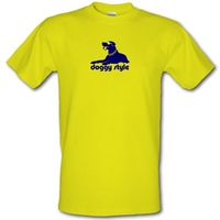 Doggy style male t-shirt.