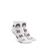 Dog Print Ankle Socks