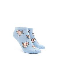 Donut Cat Print Ankle Socks