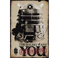 Doctor Who Poster Daleks 221