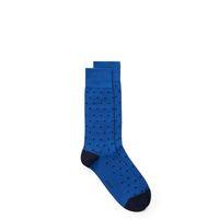 Dot Socks - Yale Blue