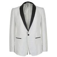 DOLCE AND GABBANA Micro Jacquard Tuxedo Jacket