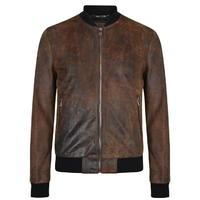 DOLCE AND GABBANA Nubuck Blouson Jacket