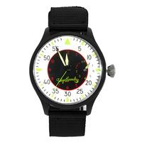 Doyle Military Style Analogue Watch in Black / White  Tokyo Laundry