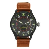 Doyle Military Style Analogue Watch in Brown / Black  Tokyo Laundry