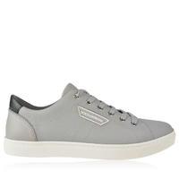 dolce and gabbana embossed london low top trainers