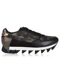 dolce and gabbana camouflage chunky sole trainers