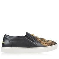 dolce and gabbana clock skater trainers