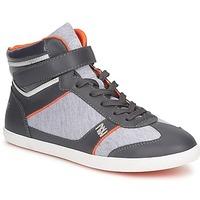 Dorotennis MONTANTE LACETS VELCRO women\'s Shoes (High-top Trainers) in grey