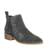 dolce vita tessey low boot anthracite grey suede