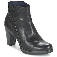 dorking delia womens low ankle boots in black