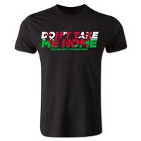 dont take me home wales t shirt black