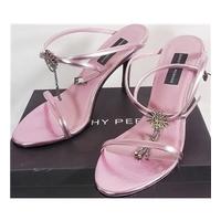 Dorothy Perkins - size: 38 (5) - strawberry pink - strappy sandals